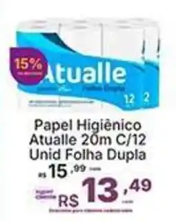 Super Lagoa Papel Higiênico Atualle oferta