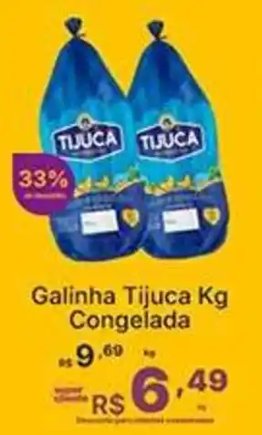 Super Lagoa Galinha tijuca kg congelada oferta