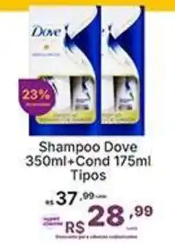 Super Lagoa Shampoo dove tipos oferta
