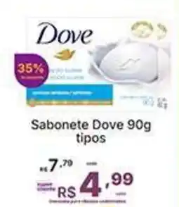Super Lagoa Sabonete dove tipos oferta