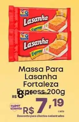 Super Lagoa Massa para lasanha fortaleza express oferta