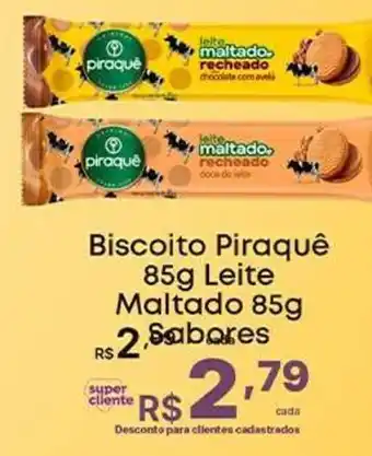Super Lagoa Biscoito Piraquê oferta