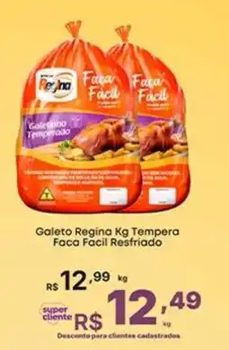 Super Lagoa Galeto regina kg tempera faca facil resfriado oferta