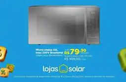 Lojas Solar Micro-ondas inox 220v brastemp oferta