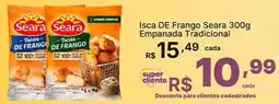 Super Lagoa Isca de frango seara empanada tradicional oferta