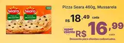 Super Lagoa Pizza seara mussarela oferta