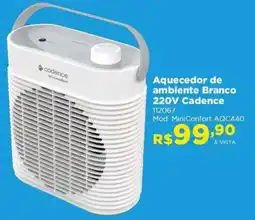 Lojas Solar Aquecedor de ambiente branco oferta