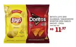 Bistek Supermercados Batata lays classica / salgadinho doritos queijo nacho oferta
