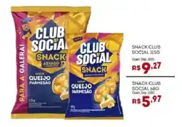 Bistek Supermercados Snack club social oferta