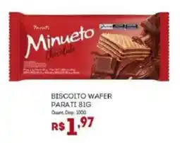 Bistek Supermercados Biscoito wafer parati oferta