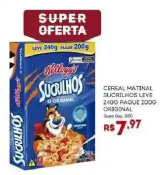Bistek Supermercados Cereal matinal sucrilhos o original oferta
