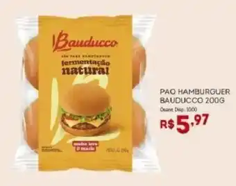 Bistek Supermercados Pao hamburguer bauducco oferta