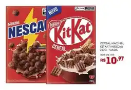 Bistek Supermercados Cereal matinal kitkat/nescau oferta