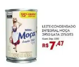 Bistek Supermercados Leite condensado integral moça oferta