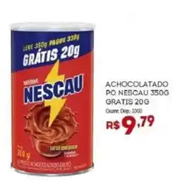 Bistek Supermercados achocolatado po nescau oferta