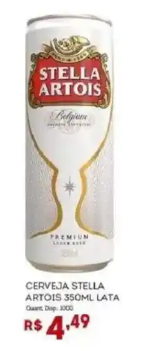 Bistek Supermercados Cerveja stella artois lata oferta