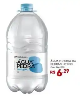Bistek Supermercados água mineral da pedra sem gás oferta