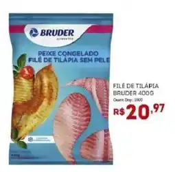 Bistek Supermercados Filé de tilápia oferta