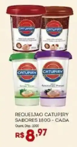 Bistek Supermercados Requeijao catupiry sabores oferta