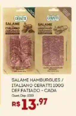 Bistek Supermercados Salame hamburgues / italiano ceratti oferta