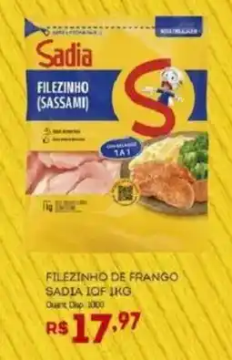 Bistek Supermercados Filezinho de frango oferta