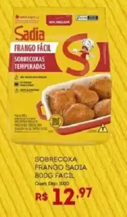 Bistek Supermercados Sobrecoxa frango sadia oferta