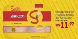 Bistek Supermercados Sobrecoxas de frango sadia oferta