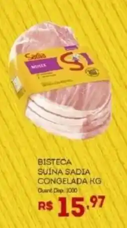Bistek Supermercados Bisteca suína sadia oferta