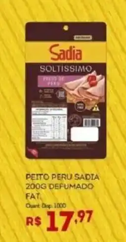 Bistek Supermercados Peito peru sadia oferta