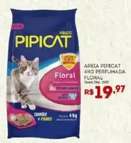 Bistek Supermercados Areia pipicat floral oferta