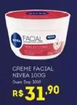 Bistek Supermercados Creme facial nivea 100g oferta