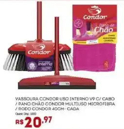 Bistek Supermercados Vassoura condor uso interno v9 oferta