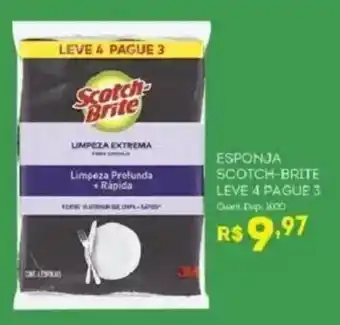 Esponja scotch-brite