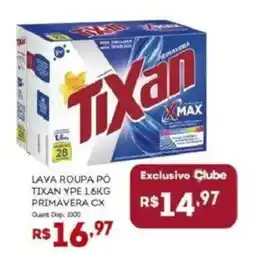 Bistek Supermercados Lava roupa pó tixan ype 1.6kg primavera cx oferta