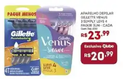 Bistek Supermercados Aparelho depilar gillette venus oferta