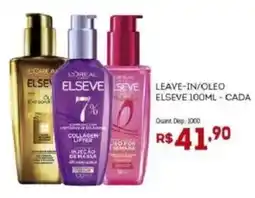 Bistek Supermercados leave-in/oleo elseve oferta