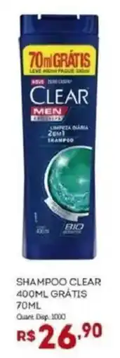 Bistek Supermercados Shampoo clear oferta