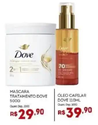 Bistek Supermercados Mascara tratamento dove oferta
