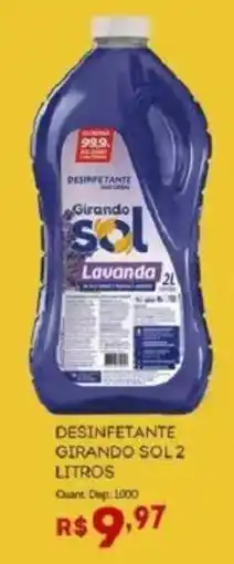 Bistek Supermercados Desinfetante girando sol lavanda oferta