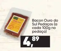 Imec Supermercados Bacon Ouro do Sul Pedaços oferta