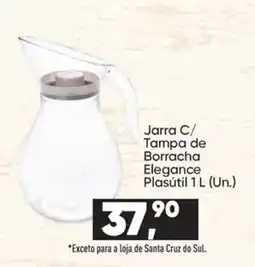 Imec Supermercados Jarra c/ tampa de borracha elegance oferta
