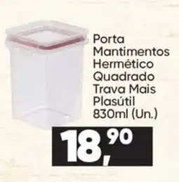 Imec Supermercados Porta Mantimentos Hermético Quadrado oferta