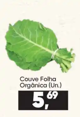 Imec Supermercados Couve folha orgânica (un.) oferta