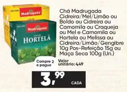 Imec Supermercados Chá madrugada oferta