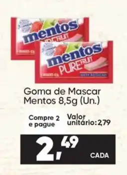 Imec Supermercados Goma de Mascar Mentos 8,5g oferta