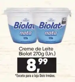 Imec Supermercados Creme de Leite Biolat oferta