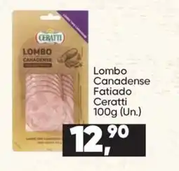 Imec Supermercados Lombo canadense fatiado oferta