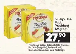 Imec Supermercados Queijo Brie Petit Président oferta