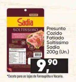 Imec Supermercados Presunto cozido fatiado soltissimo sadia oferta