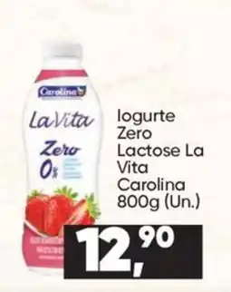 Imec Supermercados Iogurte zero lactose la vita carolina oferta